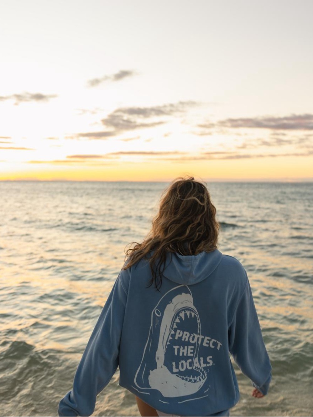 Finatics Protect The Locals Shark Hoodie